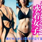 セクシーで清楚な水着女子のプライベートショット(新実瑠奈) [d_367197]