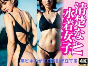 セクシーで清楚な水着女子のプライベートショット(新実瑠奈) [d_367197]