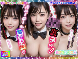 美少女JK裏カジノ・バニーガール職場体験(LOVE JUICE) [d_368090]