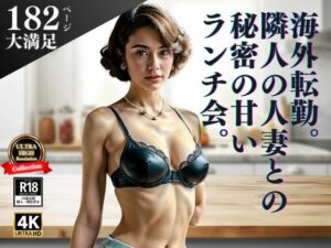 仕事で海外赴任することになり住んでいるマンションの人とも仲良くなった。気になる隣人の人妻からまさかのランチに誘われたけど、そこでぼくは驚く光景を目撃することになった・・・(変態紳士) [d_369746]