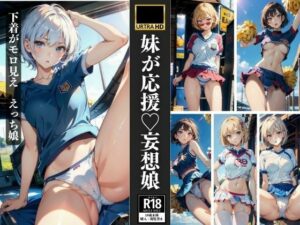 妹が応援 妄想っ娘 下着がモロ見え227枚(妄想性癖) [d_370301]