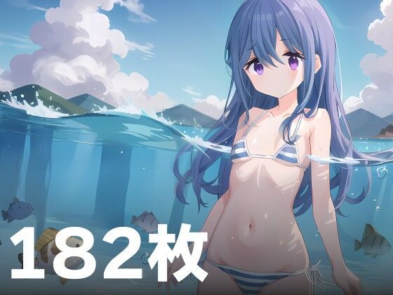 南国の青髪少女(PeachPoint) [d_370662]