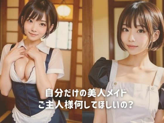 自分だけの美人メイド ご主人様何してほしいの？(柴崎莉子) [d_370901]