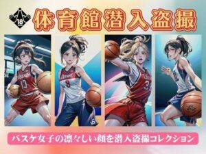 体育館に潜入して盗撮！女子バスケの凛々しい顔を盗撮変態コレクション(奇跡の美少女) [d_371216]