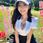 誘惑ゴルフ エロすぎるミニスカおっぱいくっきり美女とムラムラゴルフ(AI美女Maker) [d_371254]