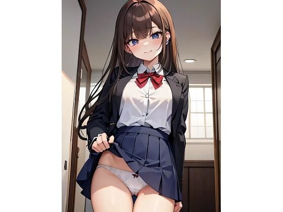 JKがスカートをめくり上げて誘惑してるよぉ（33枚）(沙乃蔵出版) [d_371522]