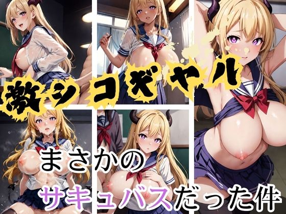 激シコギャル。まさかのサキュバスだった件(金髪と金髪) [d_371877]