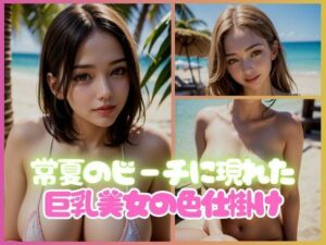 常夏のビーチに現れた巨乳美女のあまあま色仕掛け(えいあい.com) [d_372527]