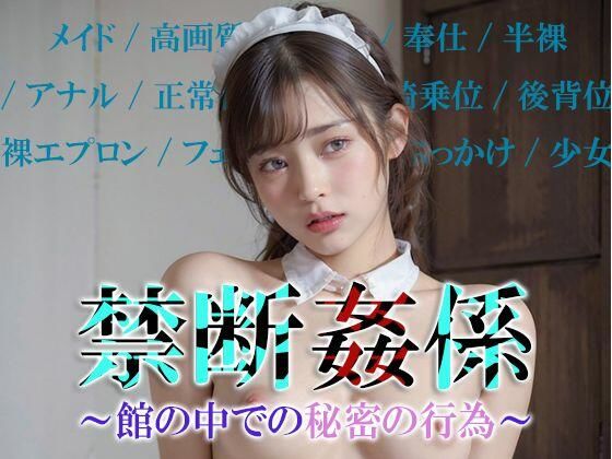 禁断姦係 館の中での秘密の行為(色畑) [d_373106]