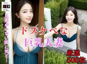 【大容量作品】ドスケベな巨乳人妻。宅配でお届けのドアを開けたら薄着で無防備な巨乳美女との出会い(人妻美女) [d_373179]