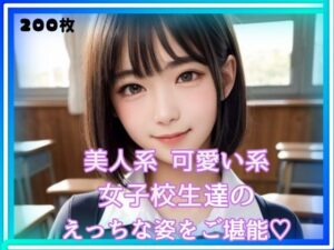 【高画質200枚】制服女子校生シリーズ(AIstudio) [d_373695]