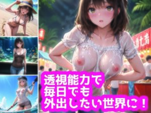 薄着の季節到来！透視能力を得たら毎日がパラダイスに(ふりかけテキーラ) [d_373952]