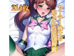 セーラー戦士のHな姿に興奮して、思わず手が息子へ(Animan) [d_374419]