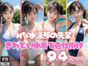 きわどい水着で色仕掛けしてきた水泳部の先輩(えいあい出版) [d_374770]