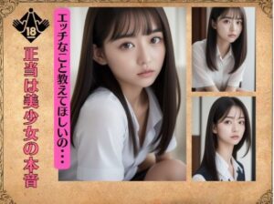 正当派美少女の本音〜エッチなこと教えてほしいの(伝説のAI企画) [d_375860]