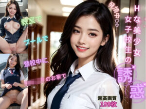 【高画質】美少女JKの誘惑 濃密でエッチな学校生活(AI.key) [d_375975]