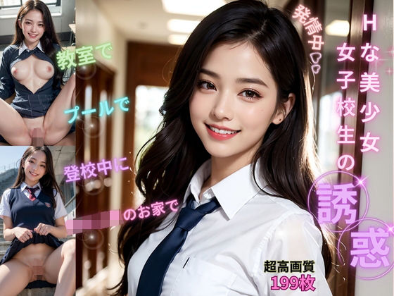 【高画質】美少女JKの誘惑 濃密でエッチな学校生活(AI.key) [d_375975]