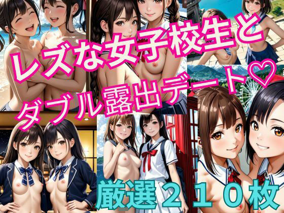ちょっとレズな女子校生と大胆露出ダブルデート【AI生成厳選210枚・1024×1536高画質サイズ】(あにまーと☆アニマート) [d_376157]