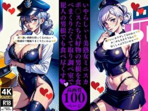 いやらしぃ〜美熟女ミニスカポ〇スたち大好物の男根を食べまくりたくて取り調べ室で犯人の男根でも食べ尽くす(Uサークル) [d_376186]