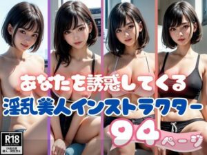 コインランドリーであなたを誘惑してくる淫乱美人インストラクター(AI美女ミルク) [d_376272]