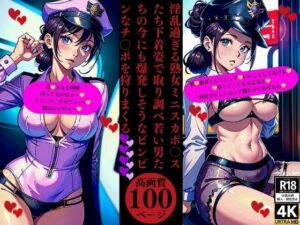 淫乱過ぎる熟女ミニスカポ〇スたち下着姿で取り調べ若い男たちの今にも爆発しそうなビンビンなチ〇ポを狩りまくる(Uサークル) [d_376457]