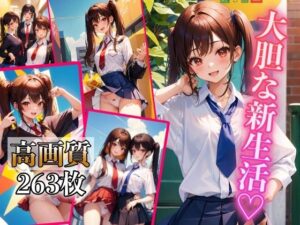 大胆な新生活 〜開放的になっちゃダメ？〜(AI美女工房) [d_376493]