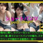 ショートパンツ(AI_image) [d_376592]