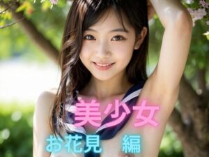 美少女 桜の木の下 女子◯生(Lumi) [d_377076]