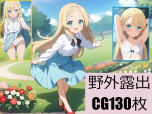 ［縦長130枚］ 野外露出少女(AI factory) [d_378062]