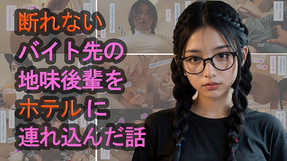 断れないバイト先の地味後輩をホテルに連れ込んだ話(第3ボタン) [d_379043]