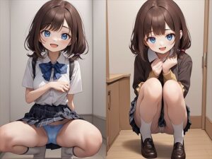 座りパンチラ(AI Fairy) [d_379976]