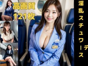 スチュワーデスの淫乱なボディを堪能できる図鑑(AI着エロ図鑑) [d_380404]