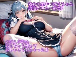 【オナニー実演】里中つばさちゃん第2弾〜18歳・処女】 実演オナニー第2弾〜 大学入学記念にオナニー収録しちゃいました〜(ホワイトクラブ) [d_380808]