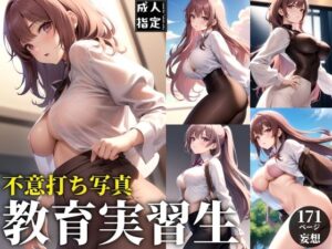 不意打ち写真〜教育実習生〜(淫乱の山) [d_380981]