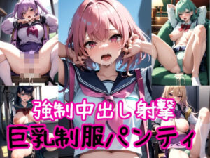 【巨乳】女子校生パンティー〜強●高圧中出し射撃〜(AIアクアパッツァ) [d_381906]