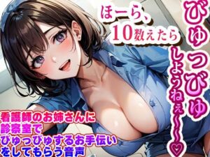 看護師のお姉さんに診察室でびゅっびゅするお手伝いをしてもらう音声(らみー) [d_387127]