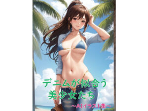 デニムが似合う美少女たち〜AIイラスト集〜(くりきんとん) [d_335594]