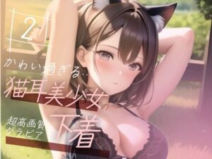 【超高画質グラビア写真集】猫耳美少女の下着。かわいい50枚〜2巻〜(ruana) [d_346599]