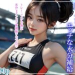 陸上女子ちゃんのエッチな水分補給(violet3dx) [d_379807]