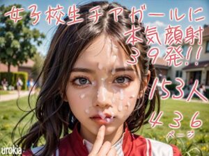 女子校生チアガール153人に本気顔射39発！！(urokia) [d_381083]