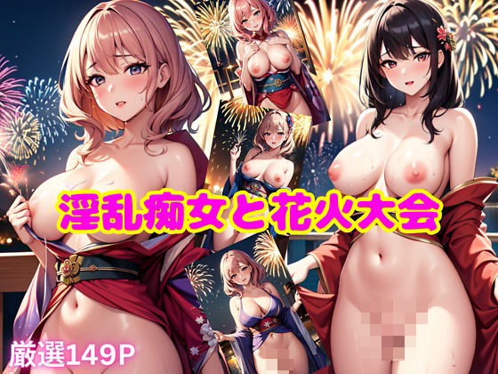 淫乱痴女と花火大会(おっぱい番長) [d_382866]