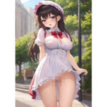 巨乳見せたがり彼女の街中ドキドキ露出デート Part 1(aiの本棚) [d_384203]