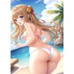 海水浴場行ったらTバック美女だらけだった件w Part1(ピンクモンスター) [d_385586]