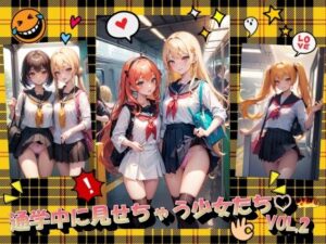 通学中に見せちゃう少女たちVOL.2(panpanyama＋2C) [d_385814]