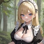 【金髪巨乳美女】うちの変態メイドが今日も僕を誘ってきます(pino♪) [d_386069]