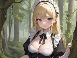 【金髪巨乳美女】うちの変態メイドが今日も僕を誘ってきます(pino♪) [d_386069]