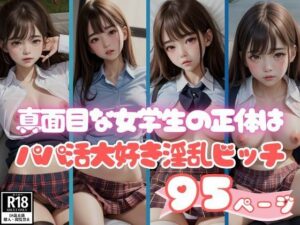 真面目そうな女学生の正体はパパ活大好き淫乱ビッチちゃん(AIファンタスティック) [d_386370]