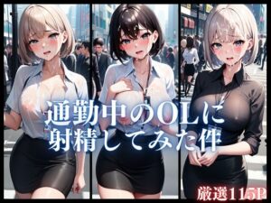 通勤中のOLに射精してみた件(エロ三昧) [d_388655]