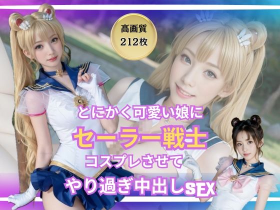 とにかく可愛い娘にセーラー戦士のコスプレさせてヤリまくってみた(妄想族AI) [d_389489]