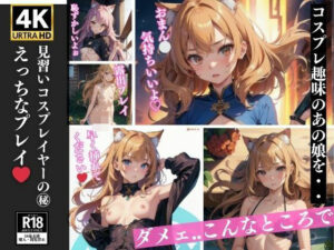 見習いコスプレイヤーのえっちなプレイ(下着で妄想) [d_389967]